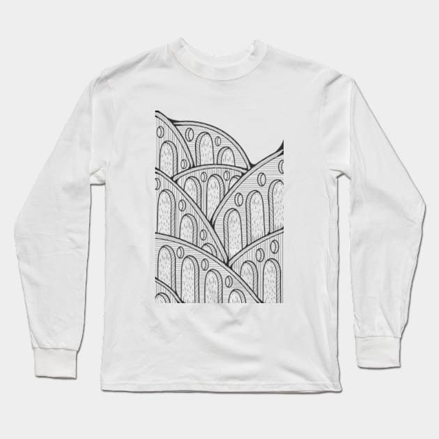 Lonely Home Long Sleeve T-Shirt by milhad